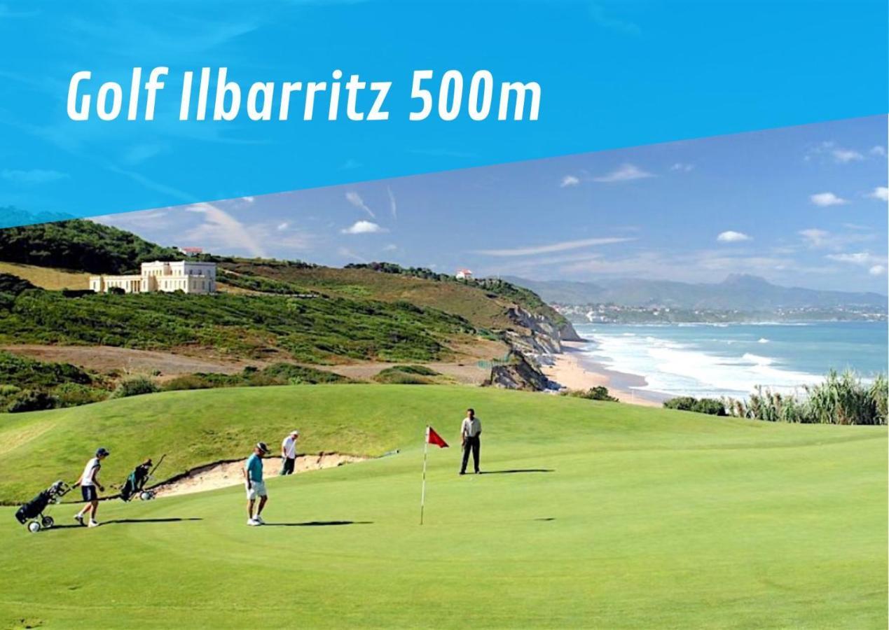 Bidarteko Paradisua Proche Plage, Golf, Parking Екстериор снимка
